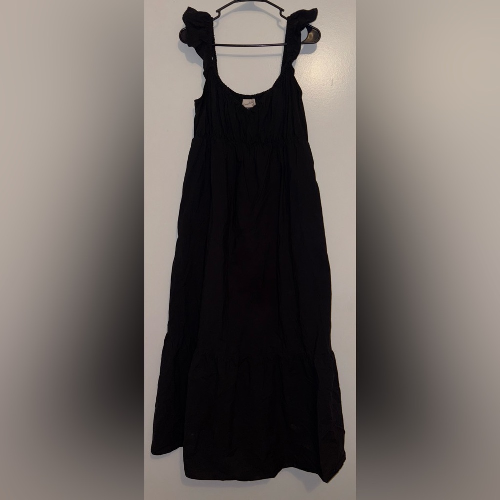 Universal Thread Elegant Black Maxi Skirt